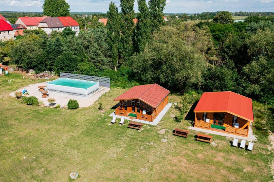 Domek Nad Odra Brzeg Dolny Exterior foto